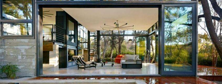 Properly installed replacement doors in Yorba Linda, CA, create a secure, seamless fit for a modern indoor-outdoor living space.